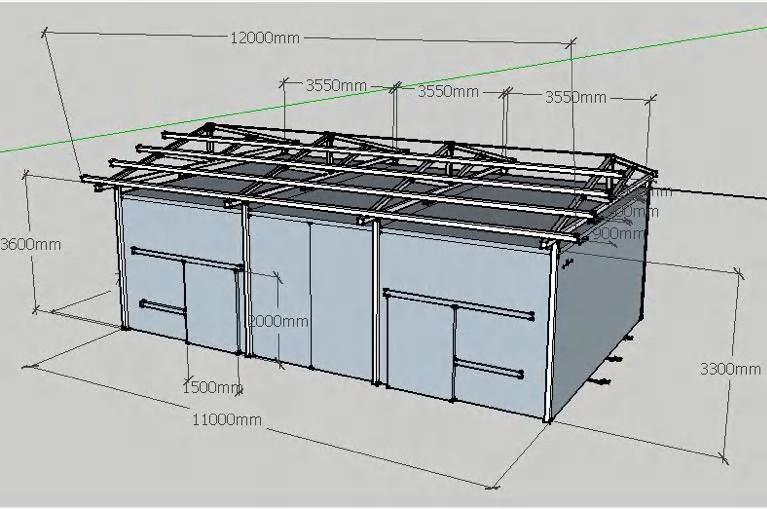 汝陽縣付店鎮銀鹿村香菇儲存庫